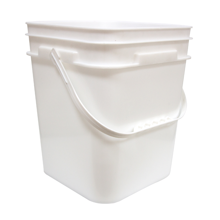 Custom Food Packing 15L Square Plastic Bucket-1