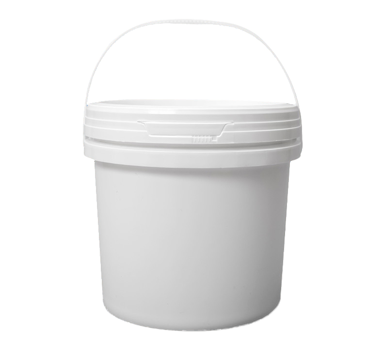 Custom Painting Food Grade 3L White Plastic Pails PP Plastic Buckets With Lids-1