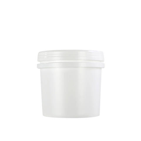 Food Grade Plastic 1L PlasticBucket with Handle and Lid plastic pail-1