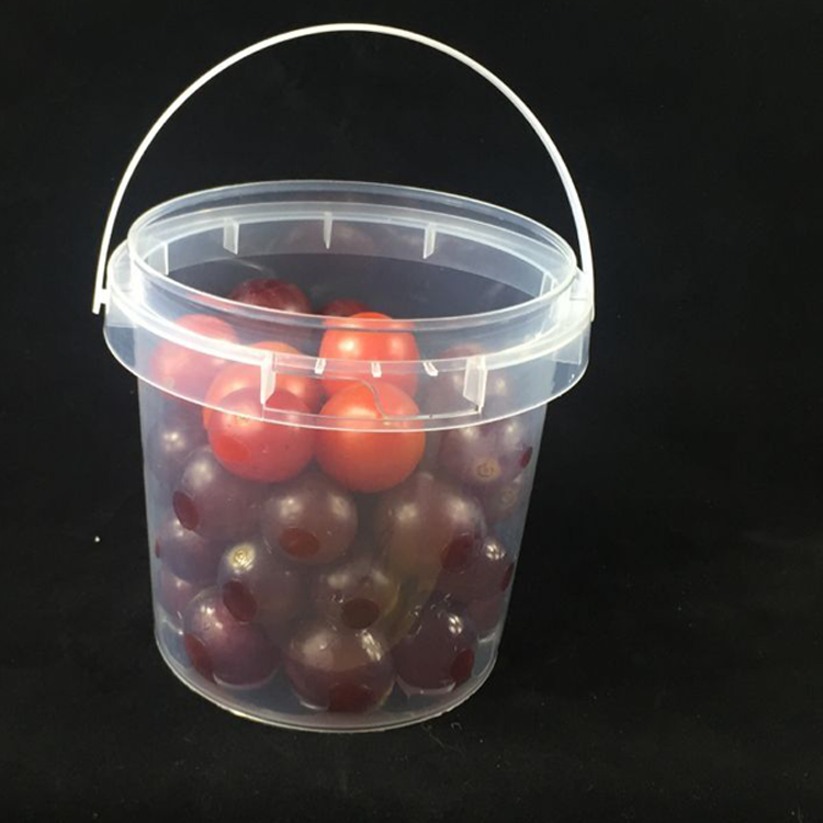 Food Grade Transparent Round Pp Andy Floss Bucket-1