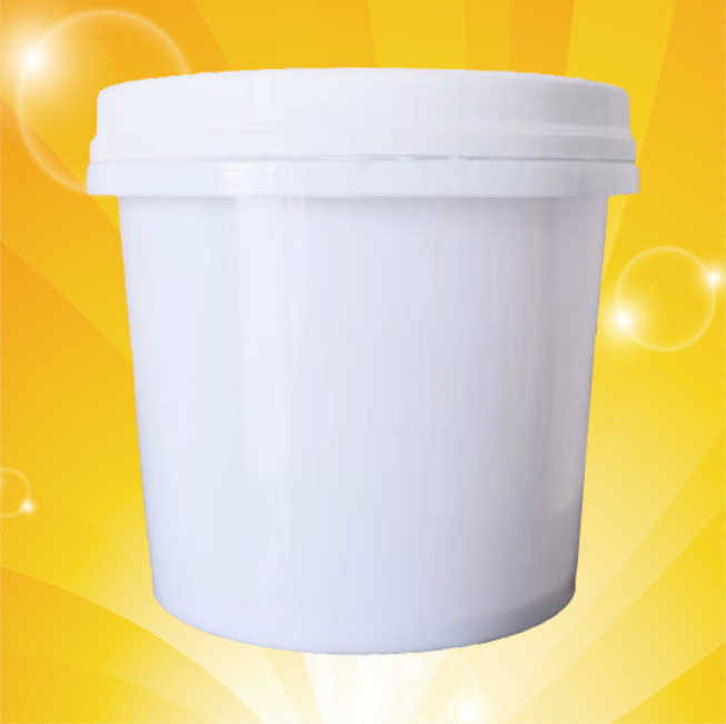 Manufacturers wholesale 1L latex paint bucket PP plastic bucket thickened with cover 1L paint buckets-1