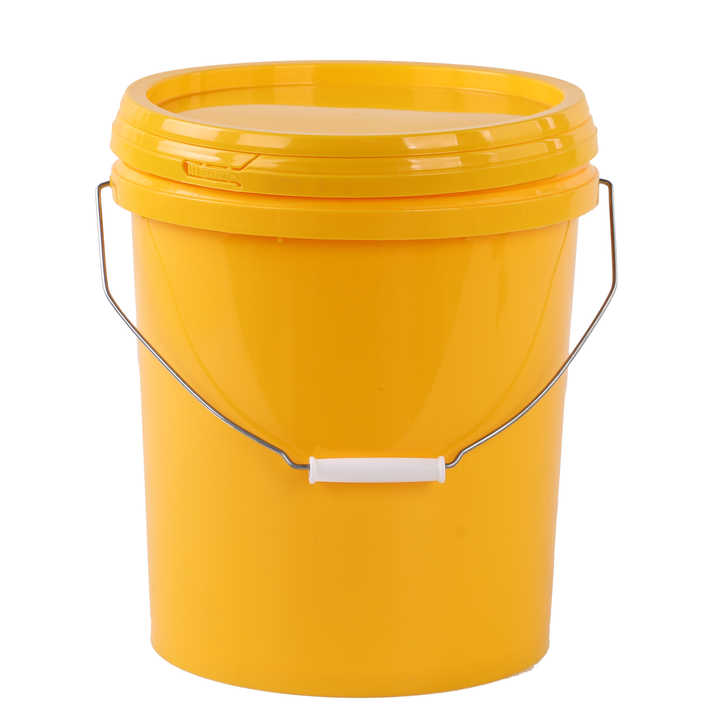 Multi-purpose PP Plastic Paint bucket empty 18 liter With Handle and Lids for sale (1)