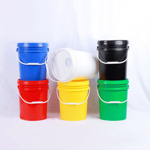 Seaux d'emballage en plastique pour peinture