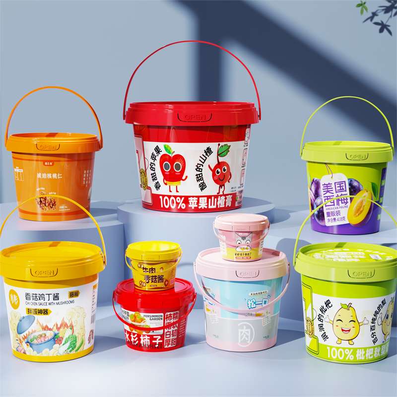 Seaux en plastique pour aliments