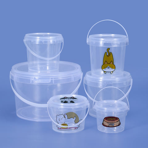 음식용 플라스틱 버킷